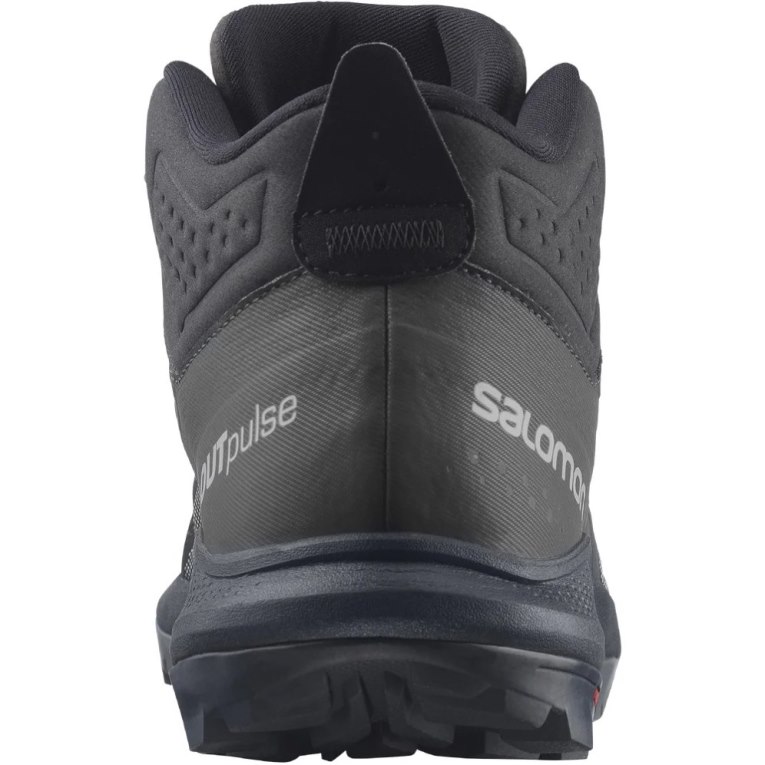 Botas Montaña Salomon Outpulse Mid GTX Hombre Negros Verde Oliva | MX KZAI625